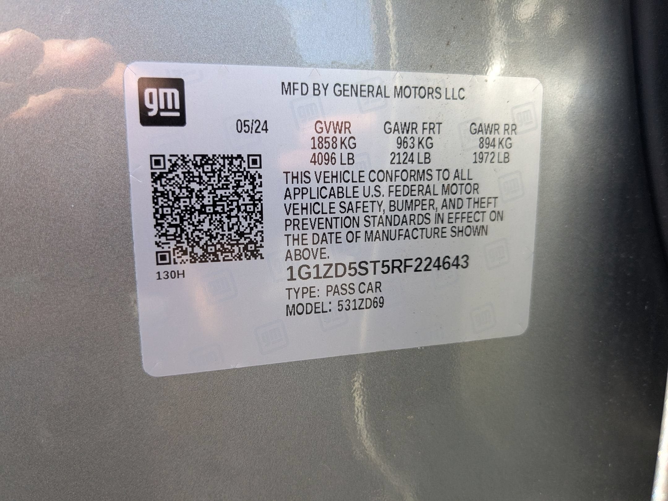 2024 Chevrolet Malibu 1LT