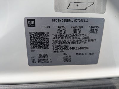 2023 GMC Acadia SLE