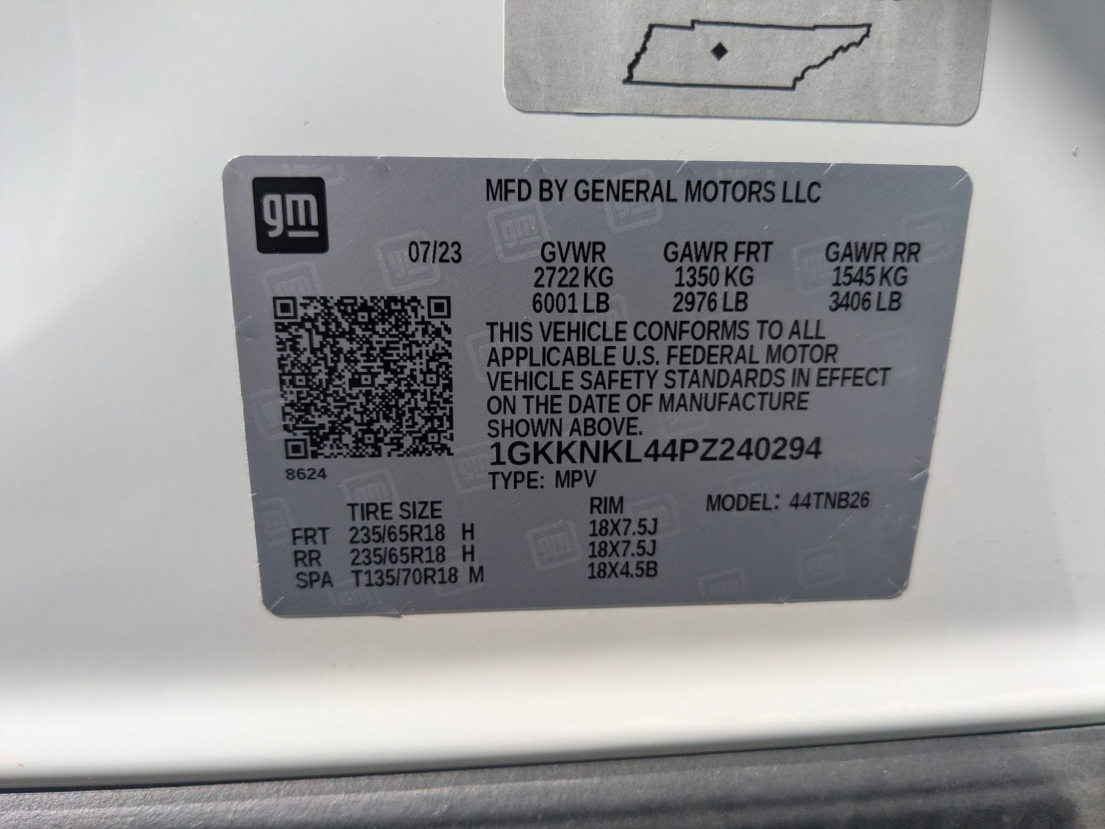 2023 GMC Acadia SLE