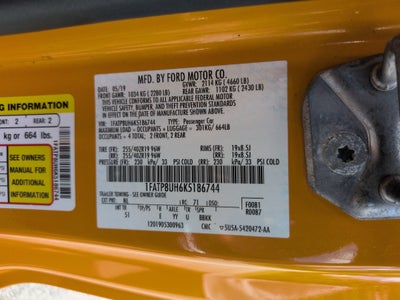 2019 Ford Mustang EcoBoost Premium