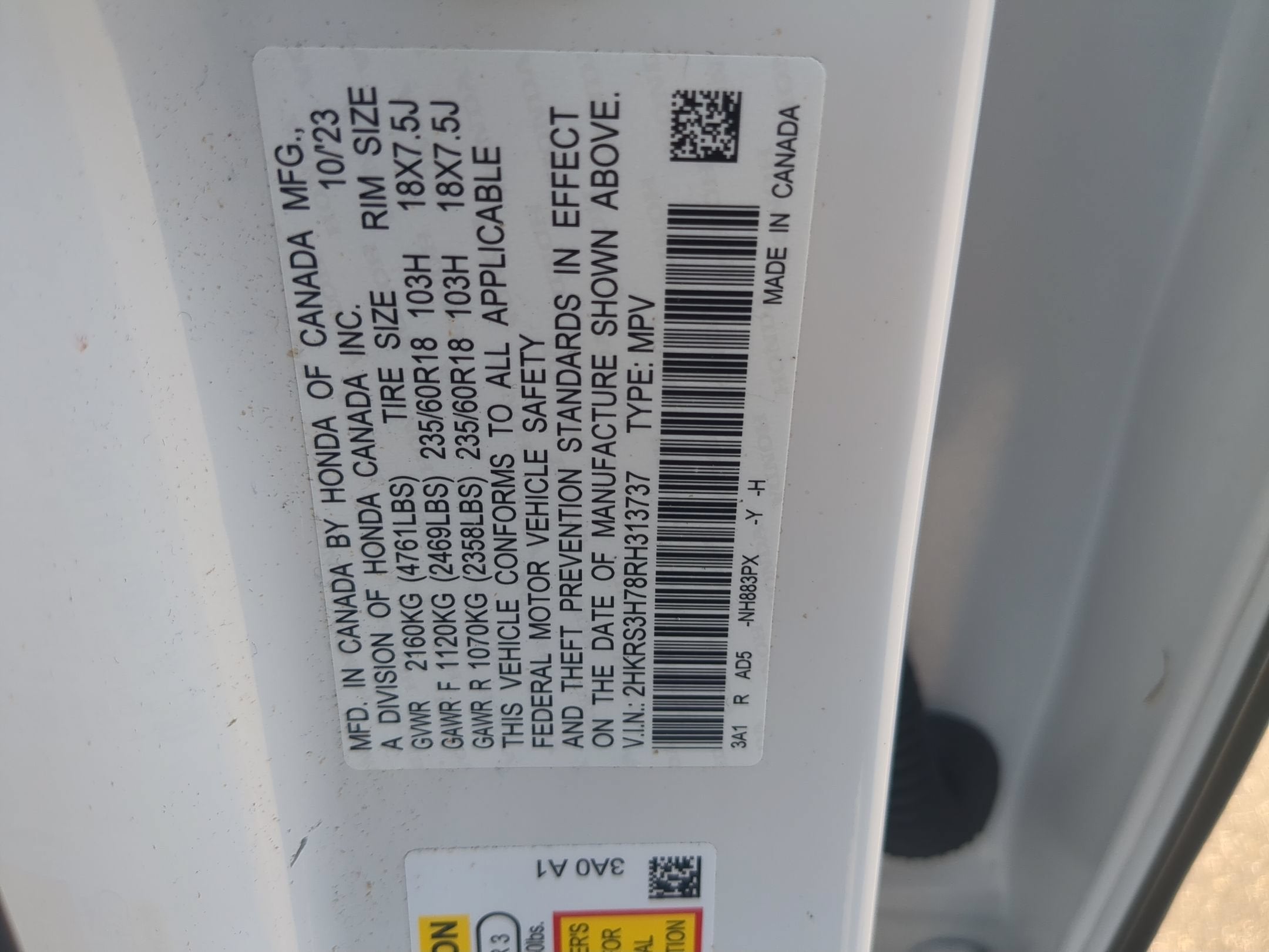 2024 Honda CR-V EX-L