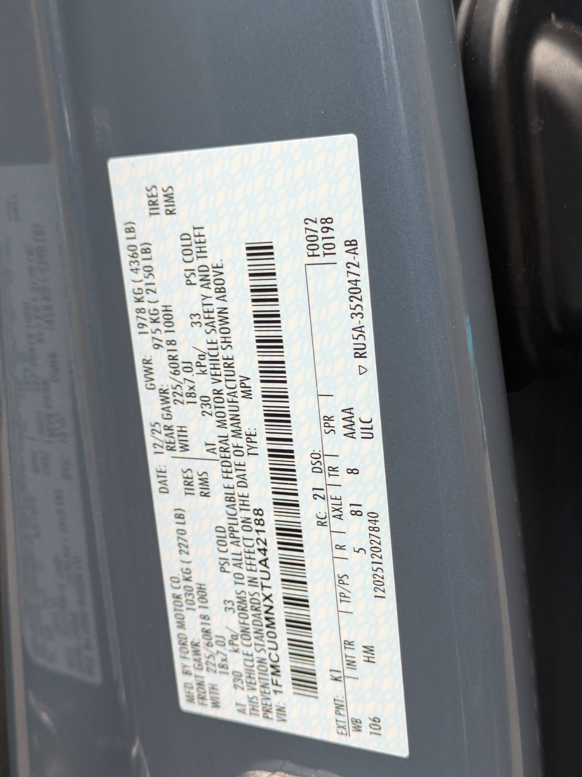 2026 Ford Escape ST-Line