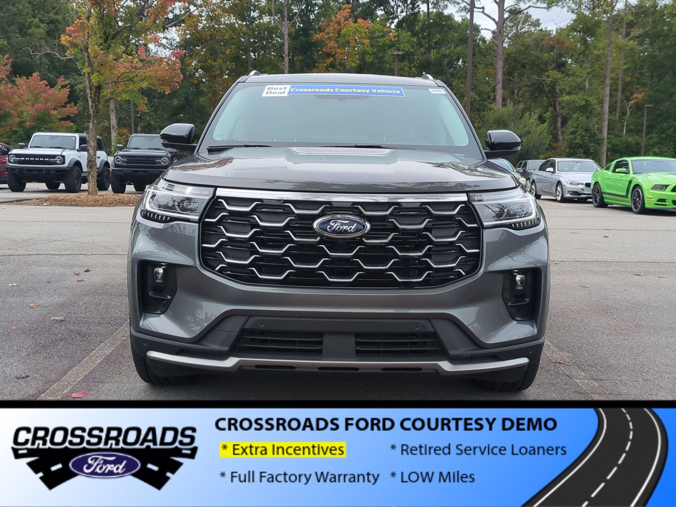 2026 Ford Explorer Platinum - Crossroads Courtesy Demo