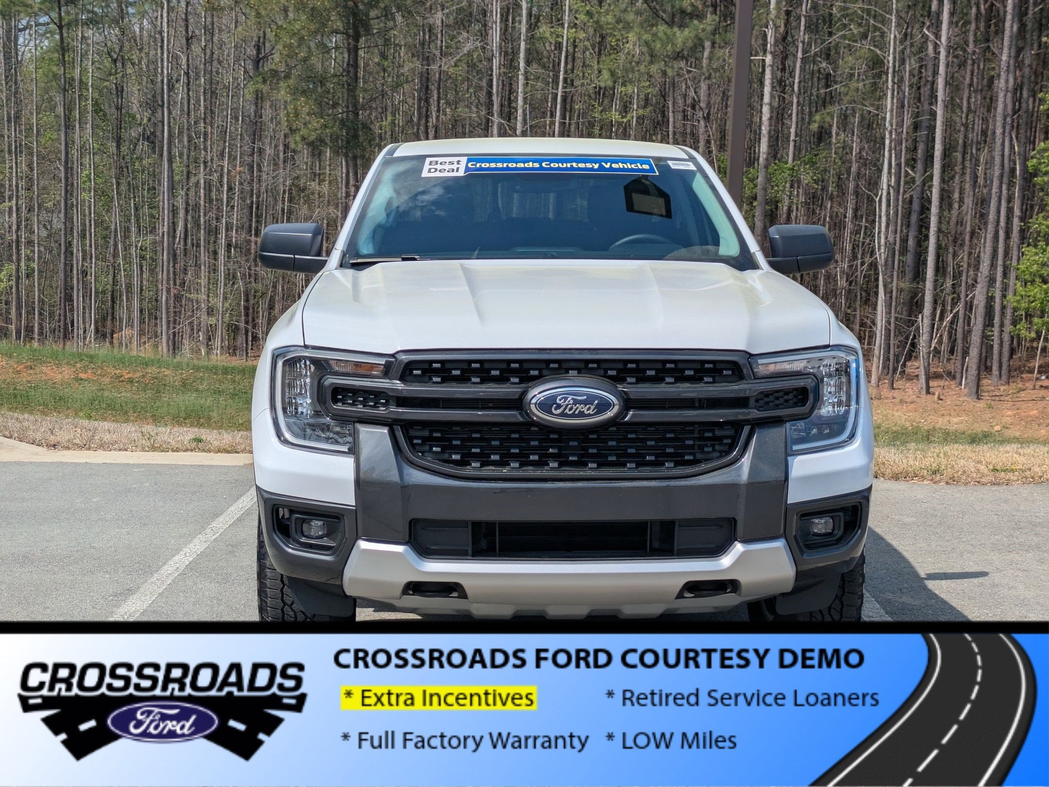 2025 Ford Ranger XLT - Crossroads Courtesy Demo