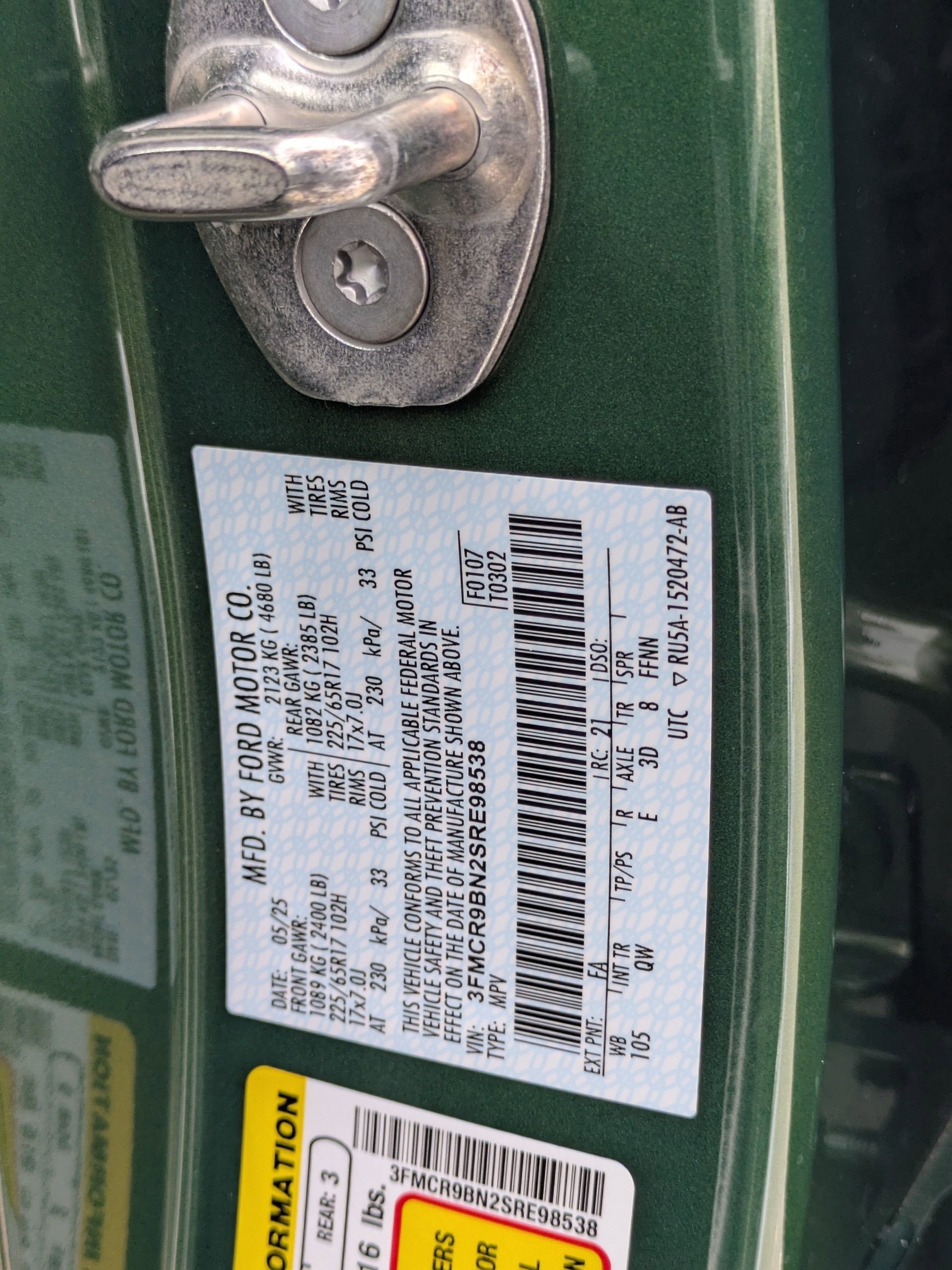 2025 Ford Bronco Sport Big Bend