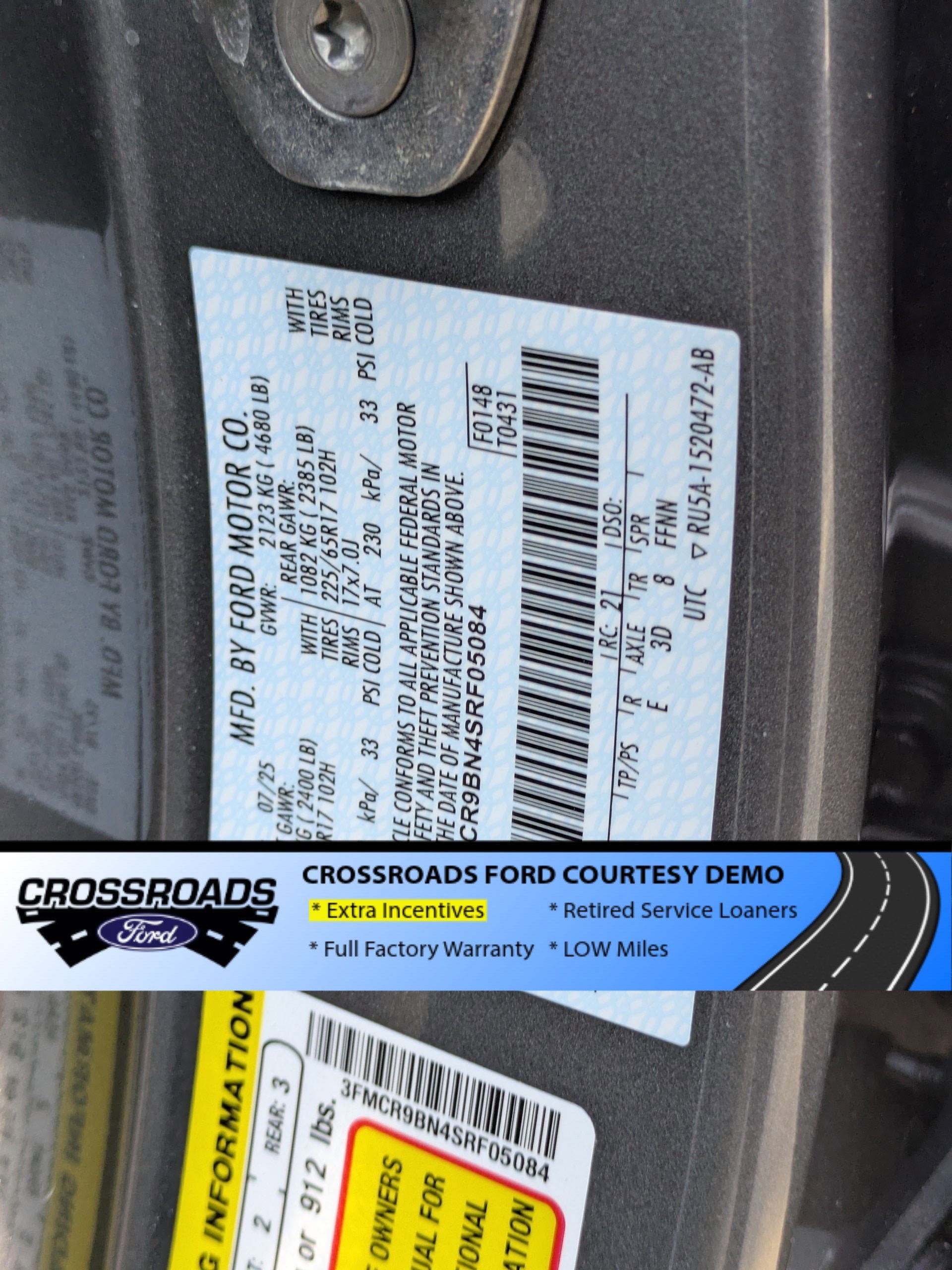 2025 Ford Bronco Sport Big Bend - Crossroads Courtesy Demo