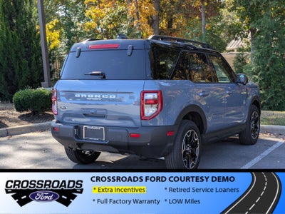 2025 Ford Bronco Sport Outer Banks - Crossroads Courtesy Demo