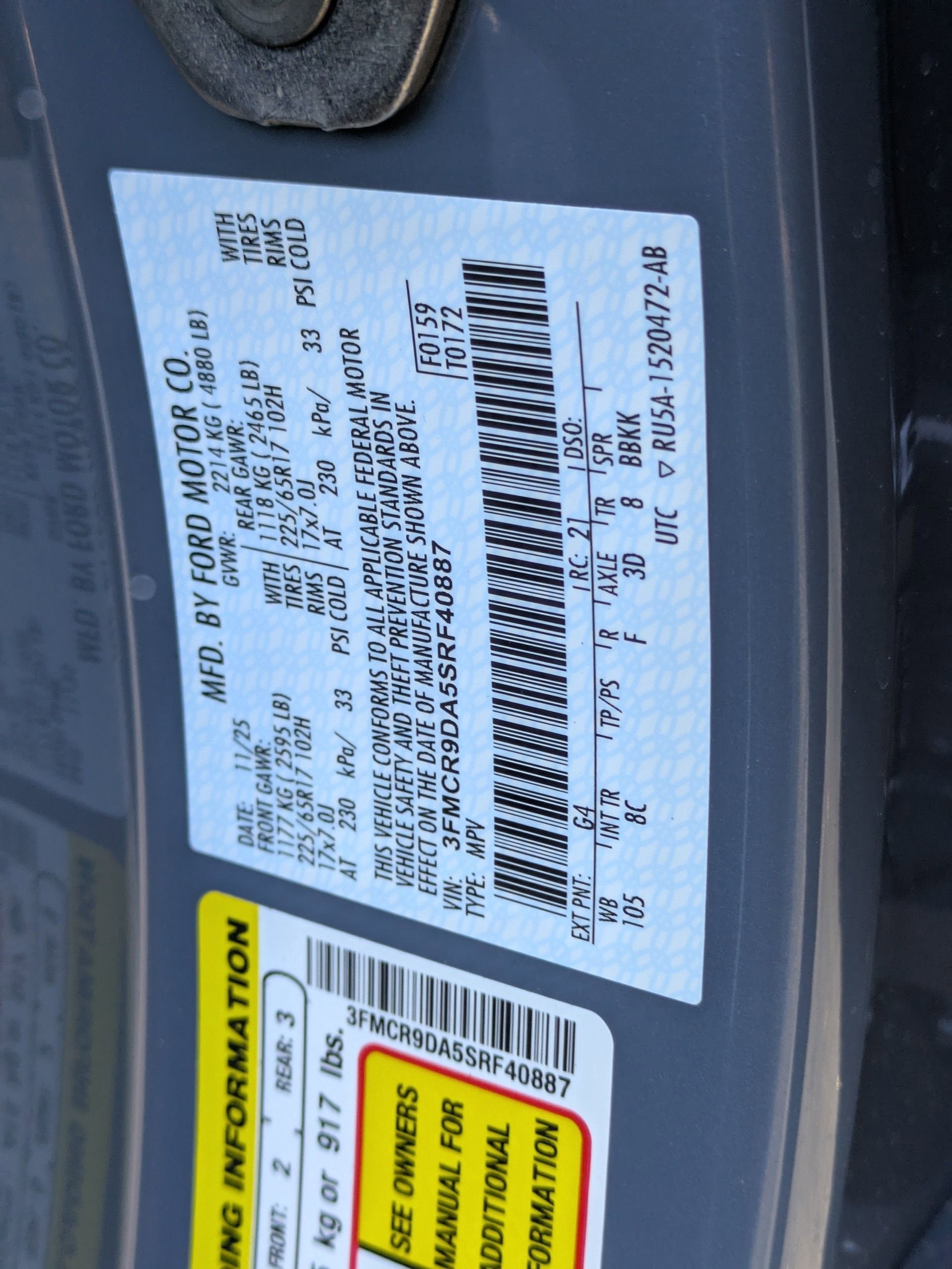 2025 Ford Bronco Sport Badlands