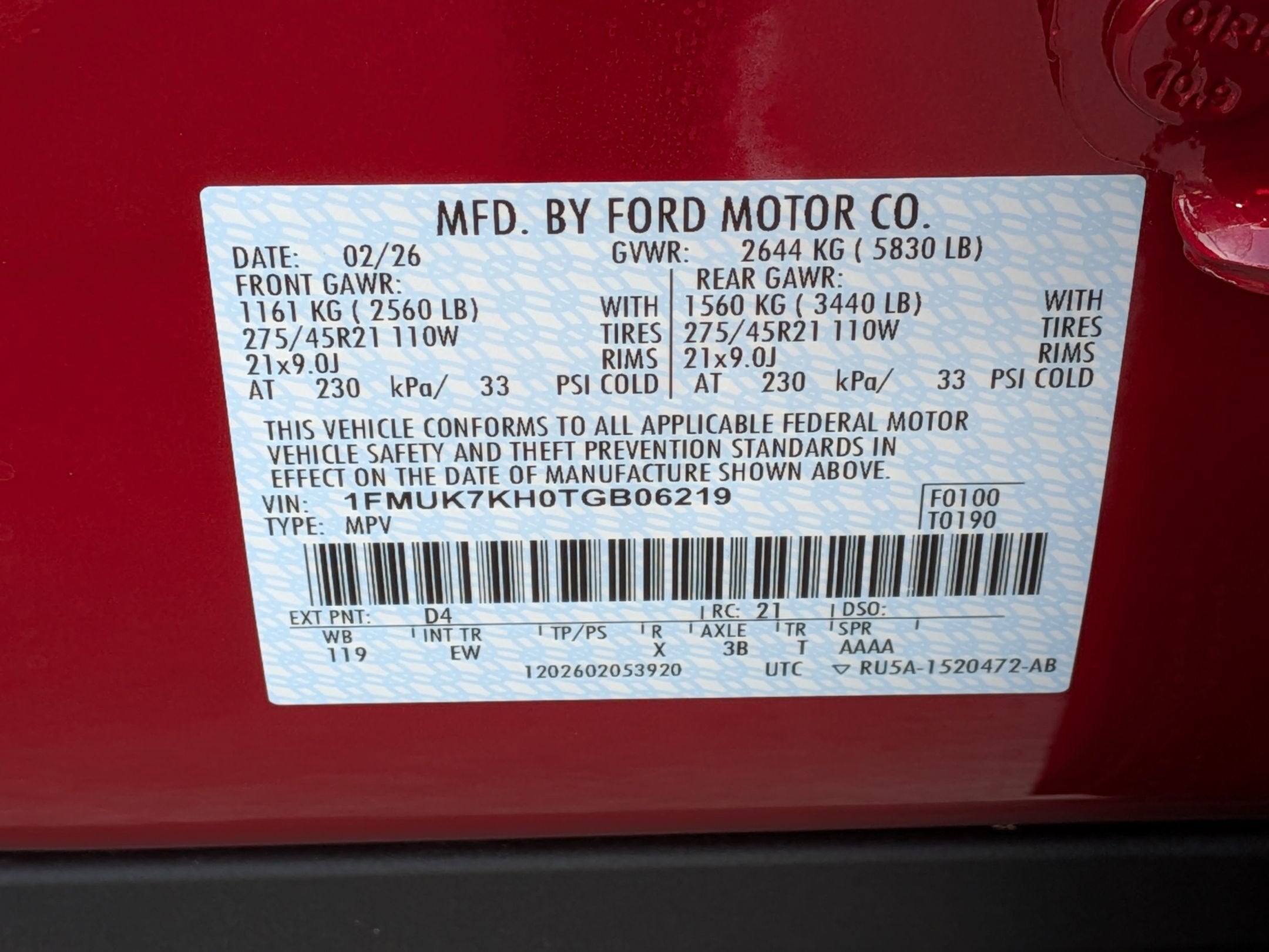 2026 Ford Explorer ST-Line