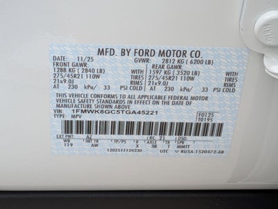 2026 Ford Explorer ST