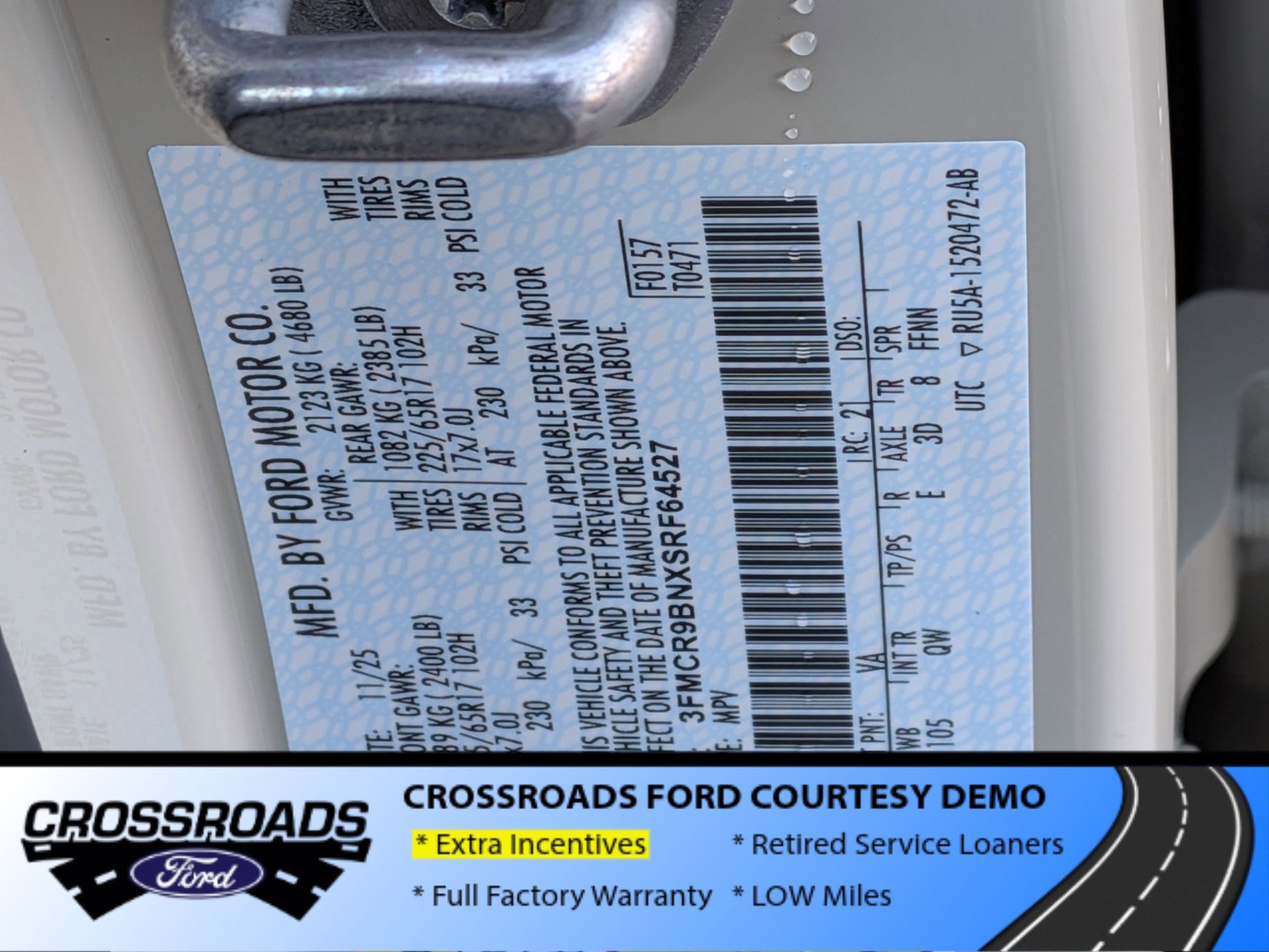 2025 Ford Bronco Sport Big Bend - Crossroads Courtesy Demo