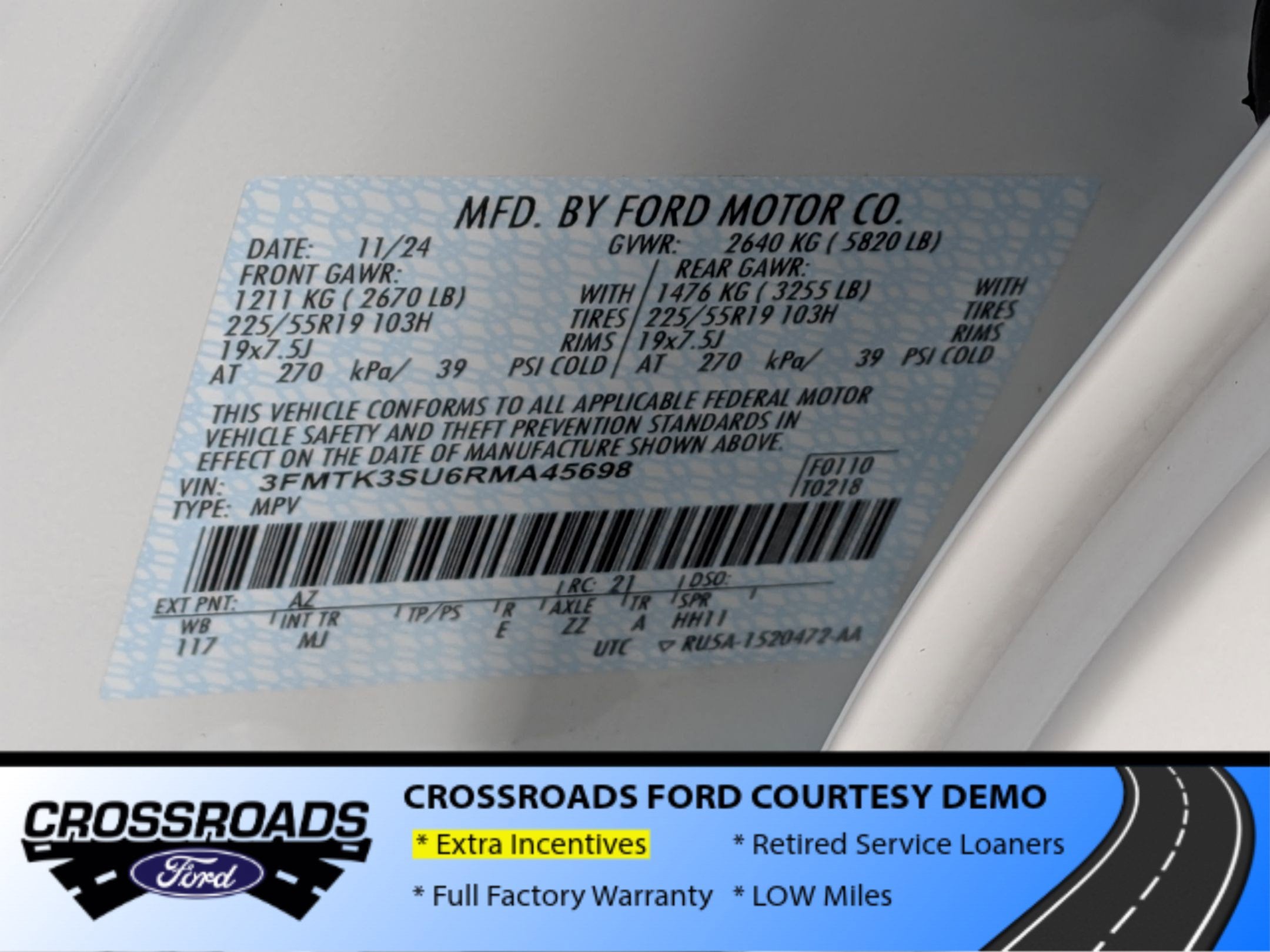 2024 Ford Mustang Mach-E Premium - Crossroads Courtesy Demo