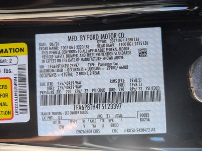 2026 Ford Mustang EcoBoost