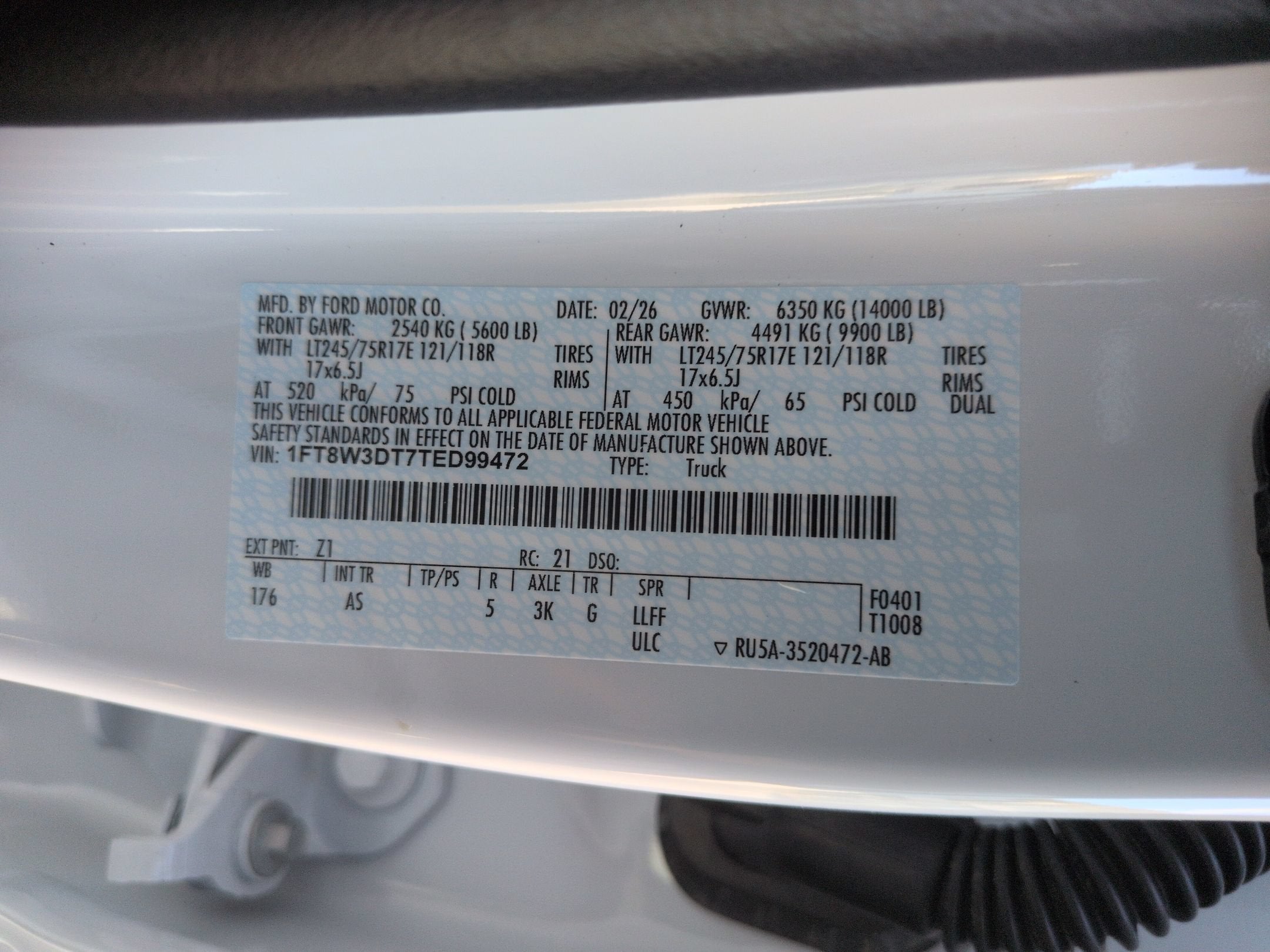 2026 Ford Super Duty F-350 DRW XL