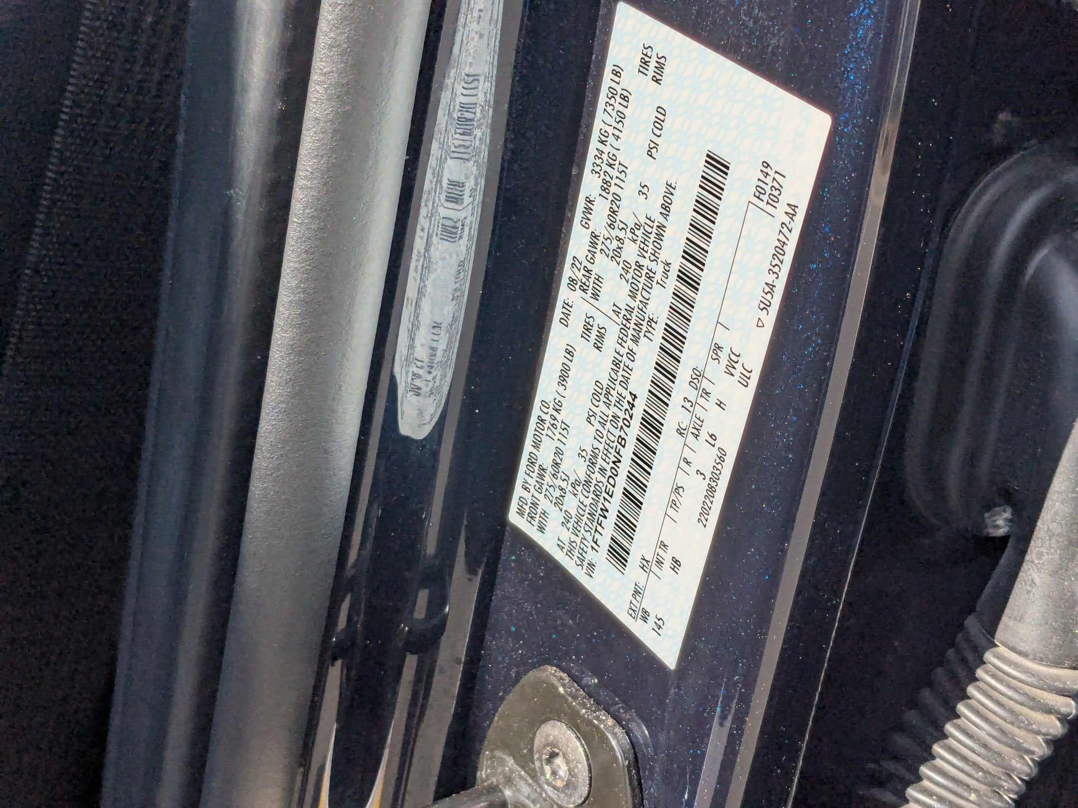 2022 Ford F-150 LARIAT