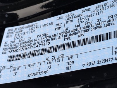 2026 Ford Bronco Big Bend