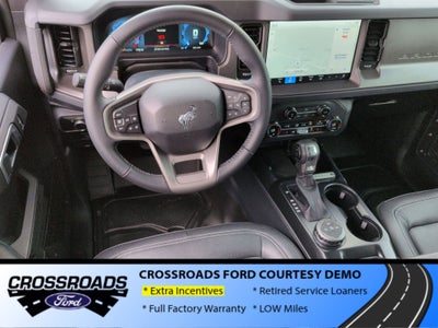 2025 Ford Bronco Big Bend - Crossroads Courtesy Demo