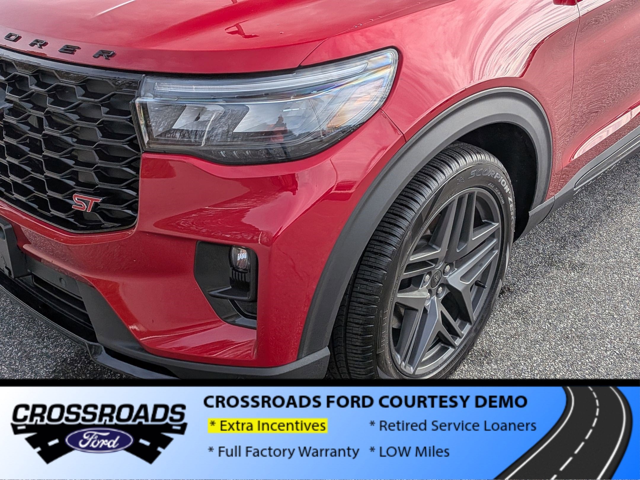 2025 Ford Explorer ST - Crossroads Courtesy Demo