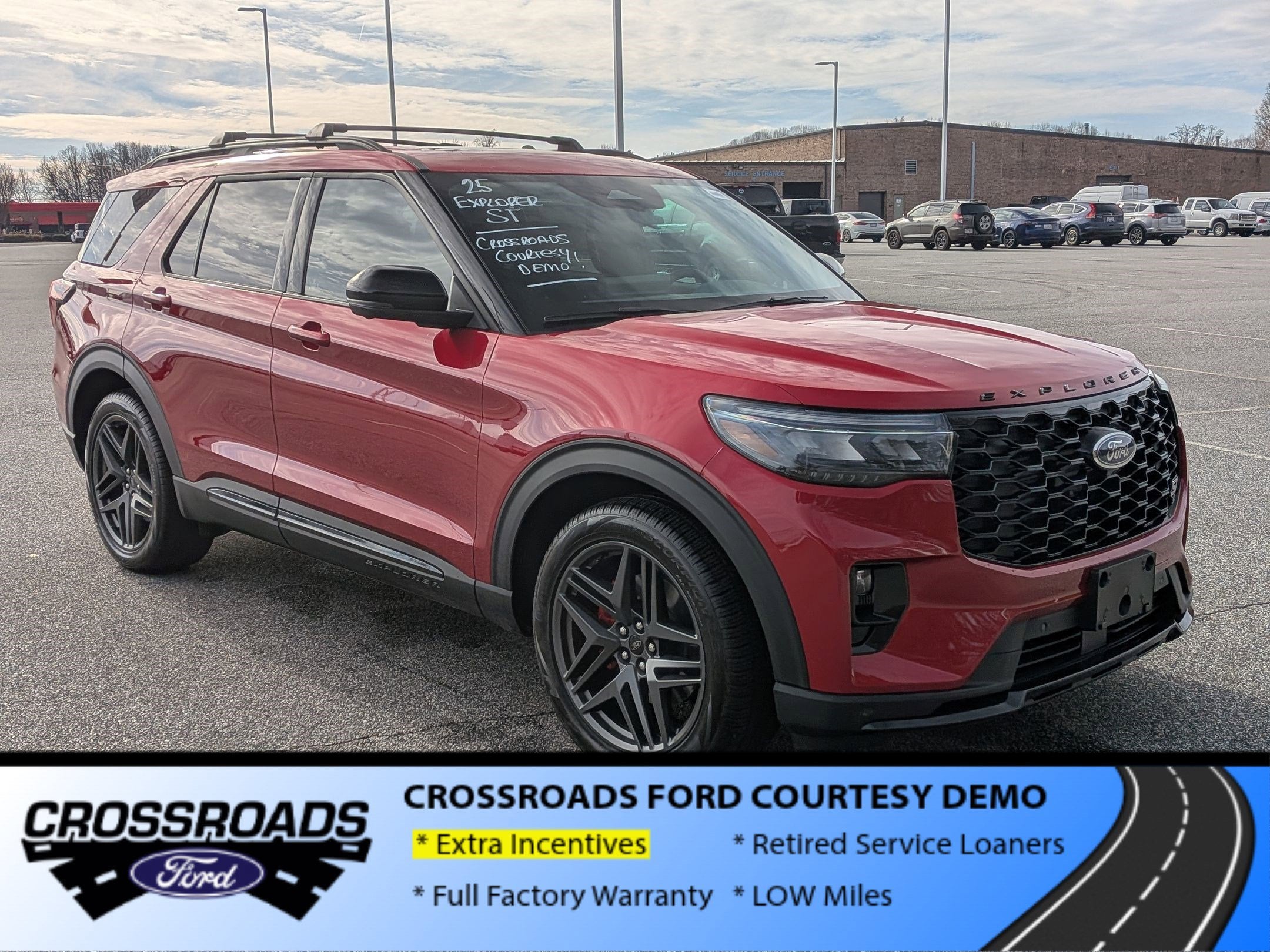 2025 Ford Explorer ST - Crossroads Courtesy Demo