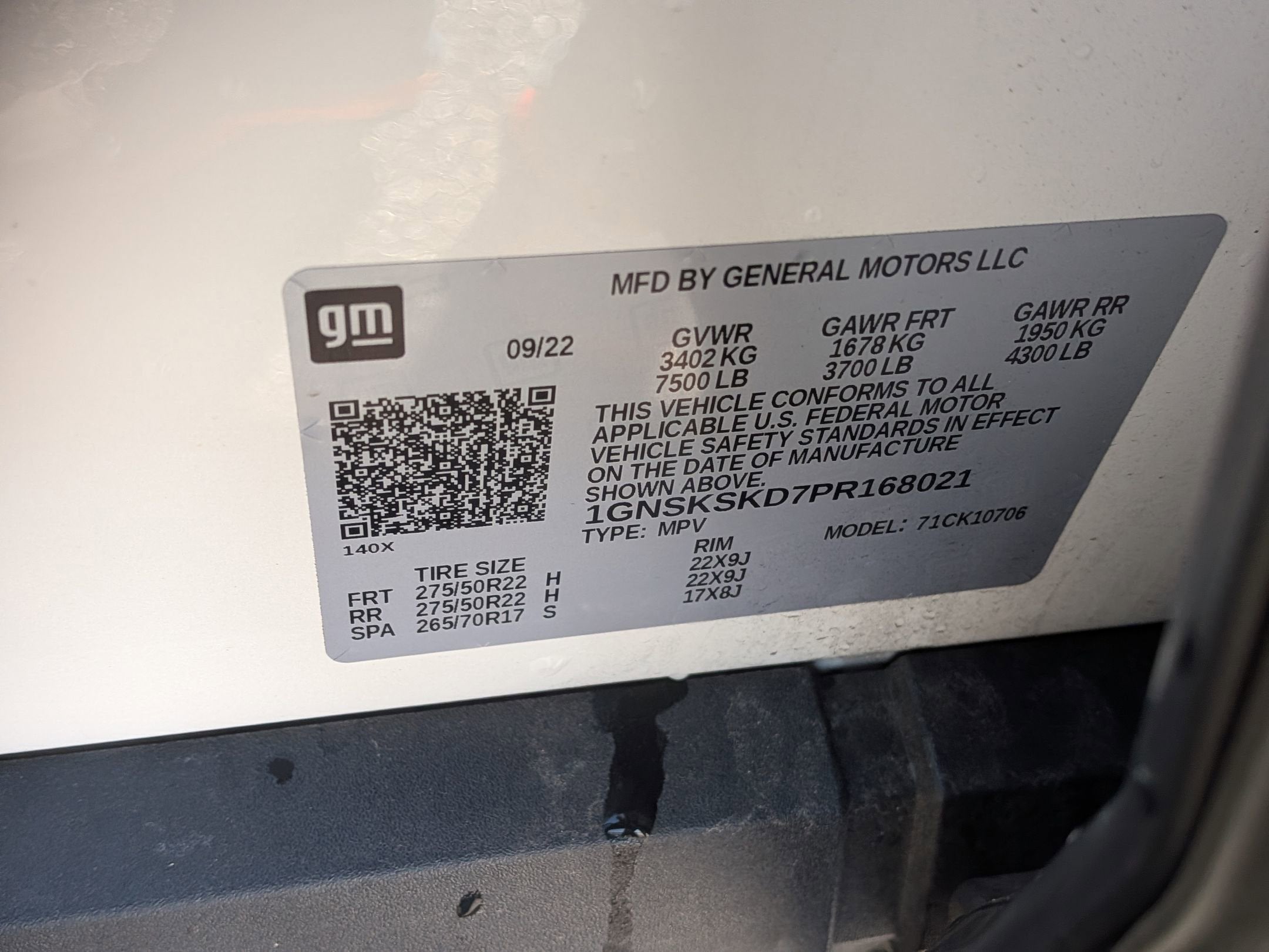 2023 Chevrolet Tahoe Premier