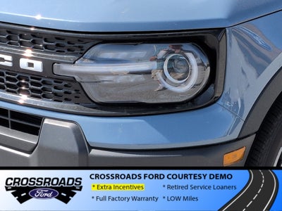 2025 Ford Bronco Sport Outer Banks - Crossroads Courtesy Demo