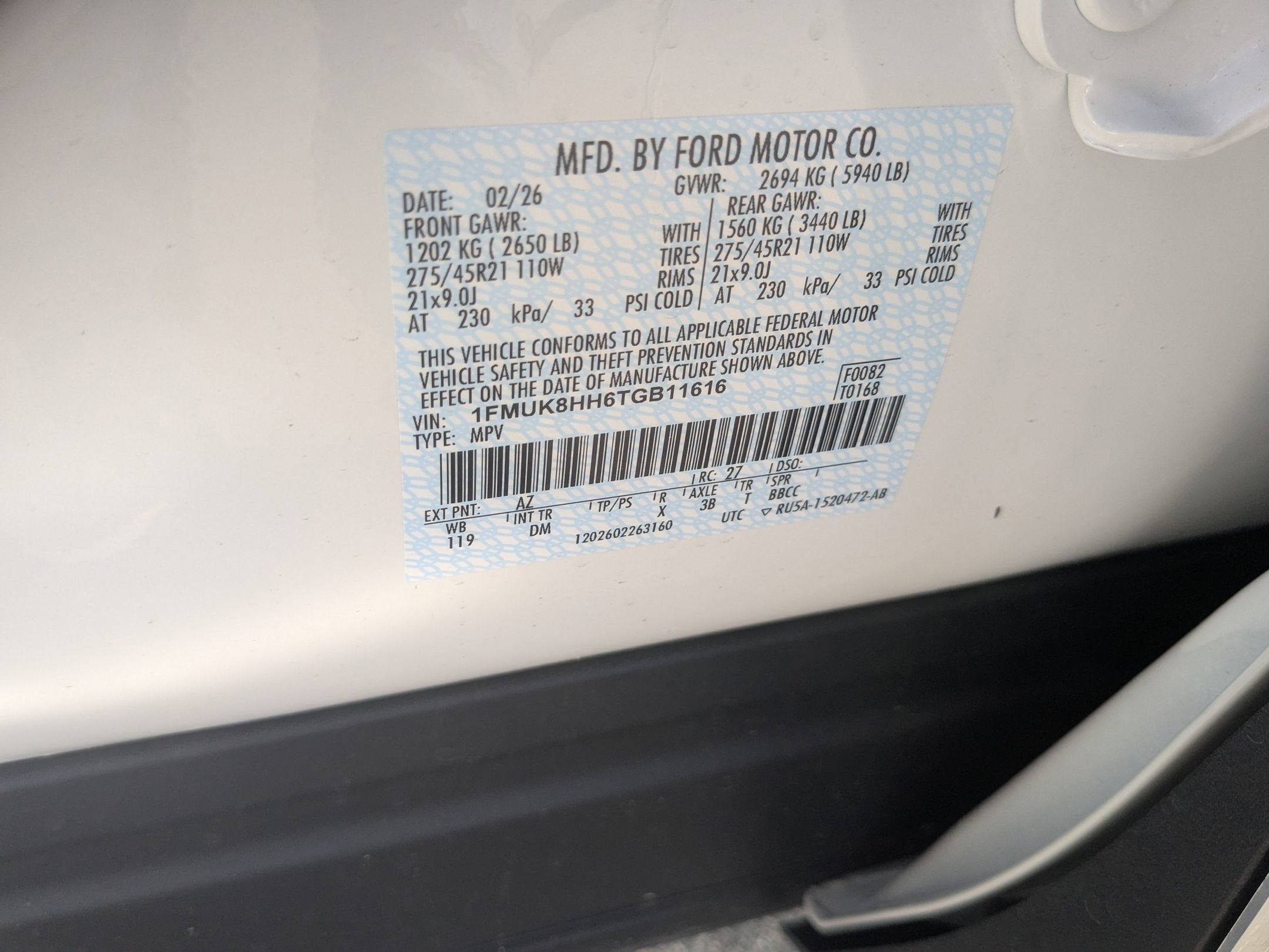 2026 Ford Explorer Platinum