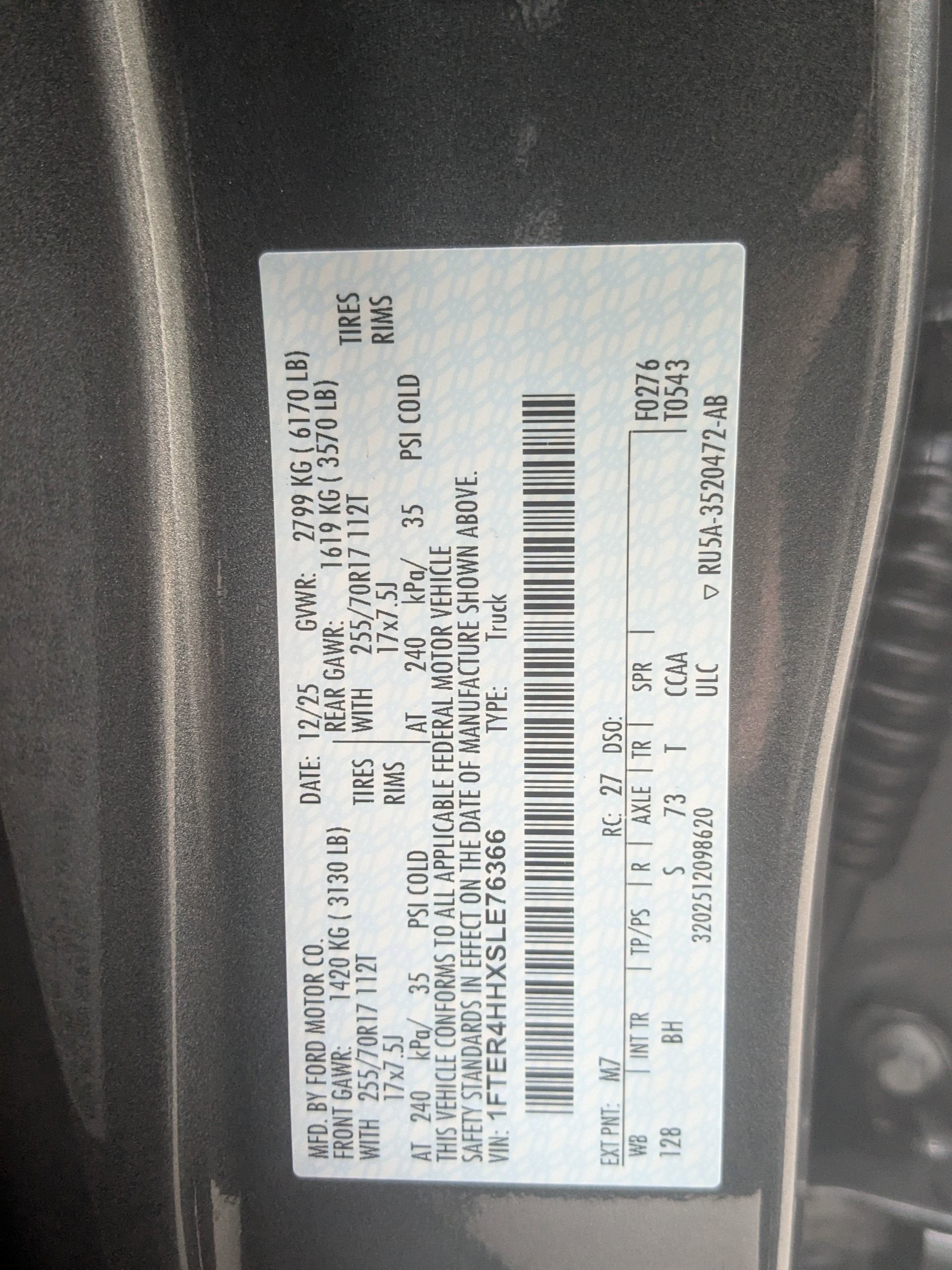 2025 Ford Ranger XLT