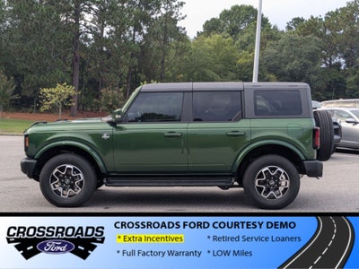 2025 Ford Bronco Outer Banks - Crossroads Courtesy Demo