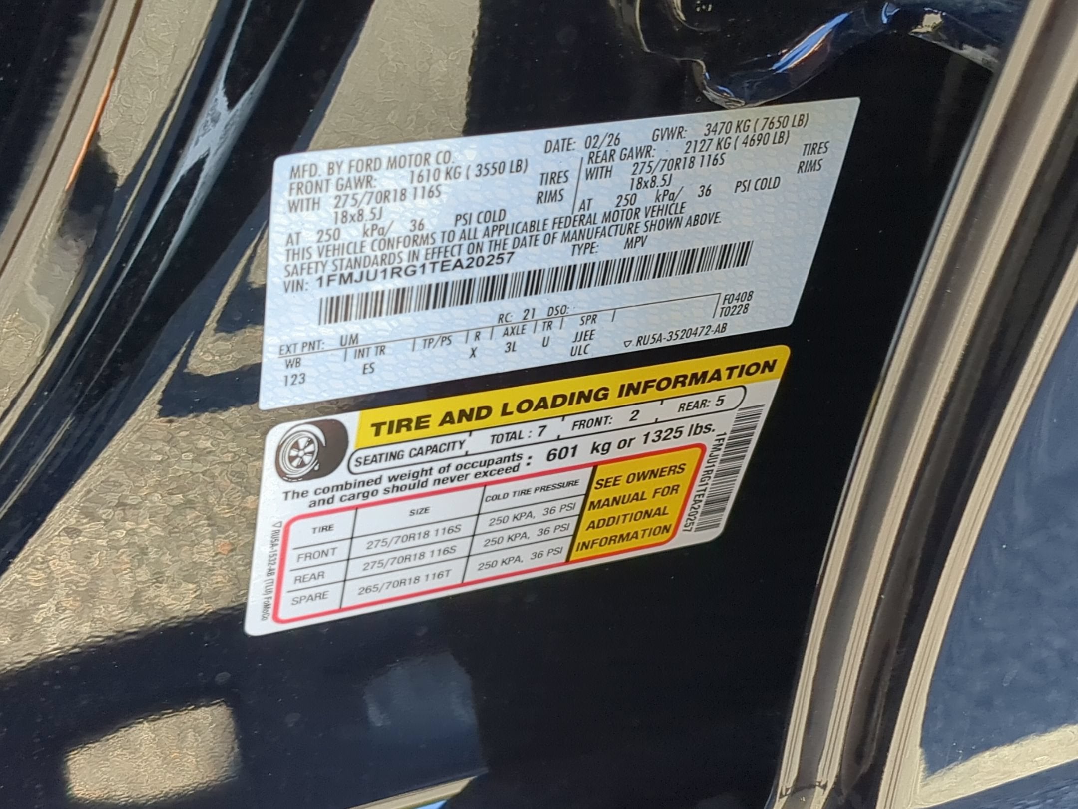 2026 Ford Expedition Tremor