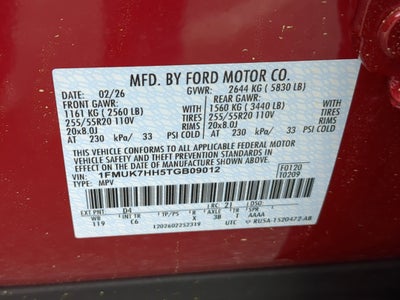 2026 Ford Explorer Platinum