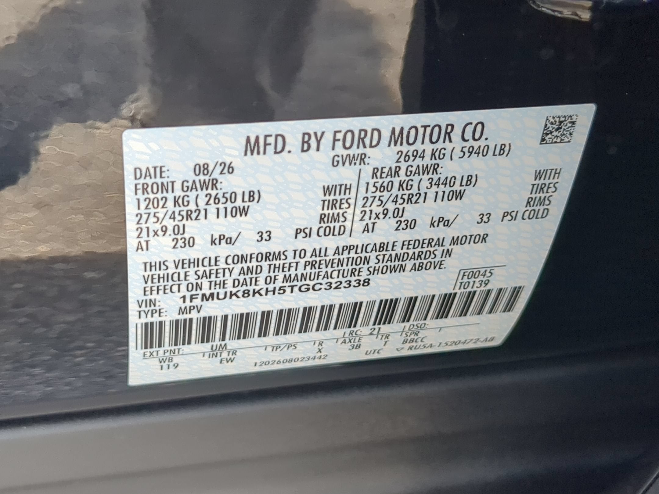 2026 Ford Explorer ST-Line