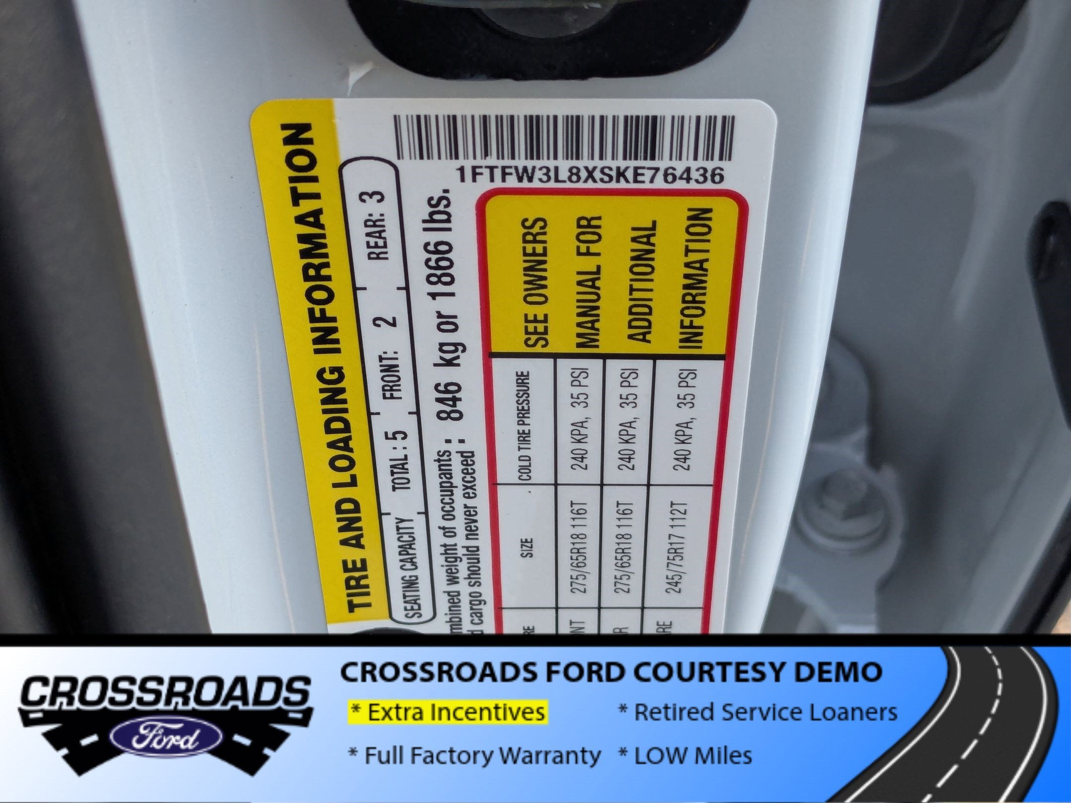 2025 Ford F-150 XLT - Crossroads Courtesy Demo