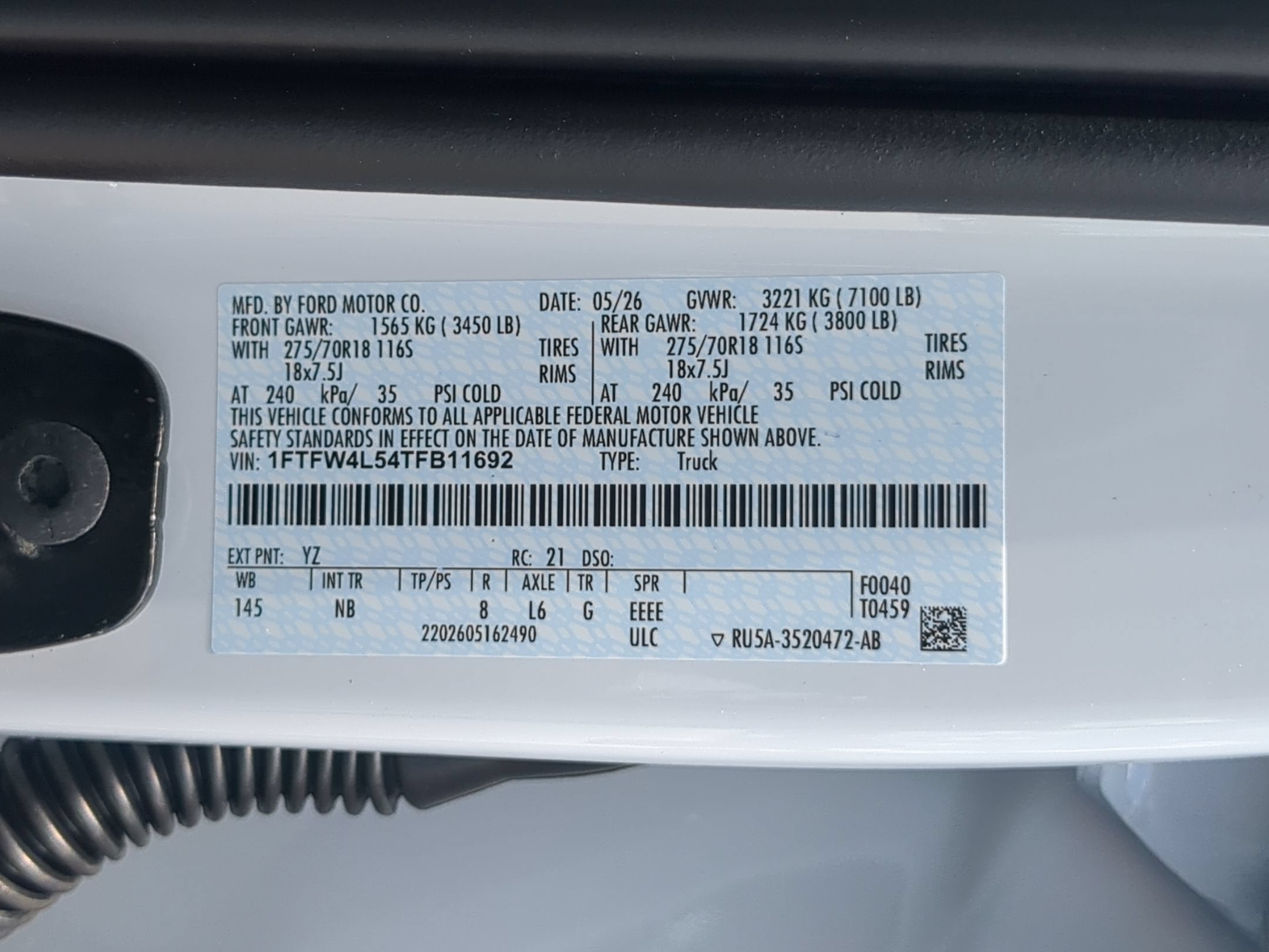 2026 Ford F-150 Tremor