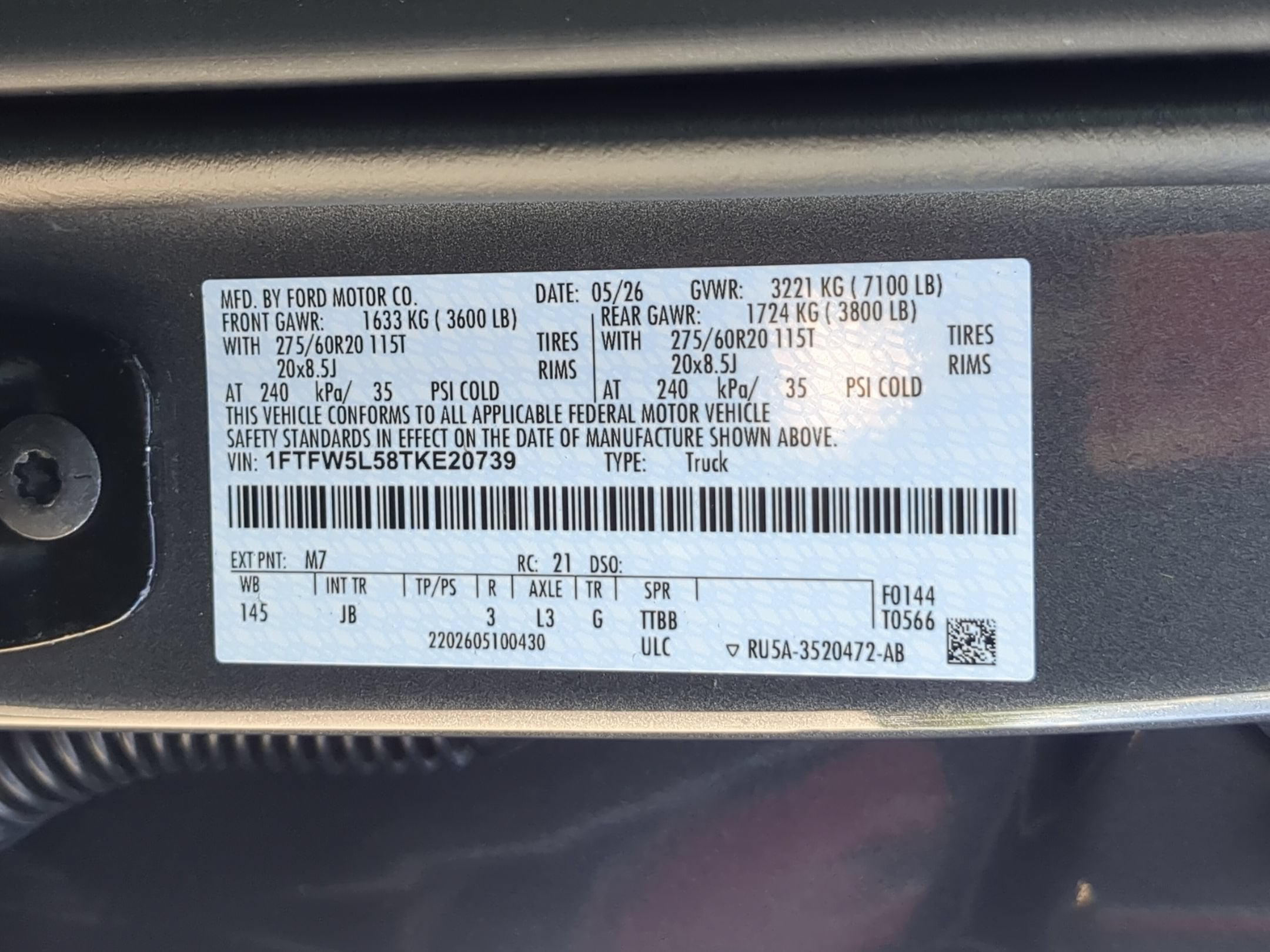 2026 Ford F-150 LARIAT