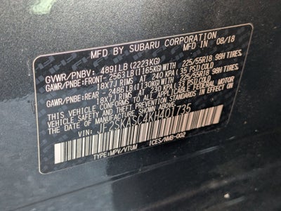 2019 Subaru Forester Limited