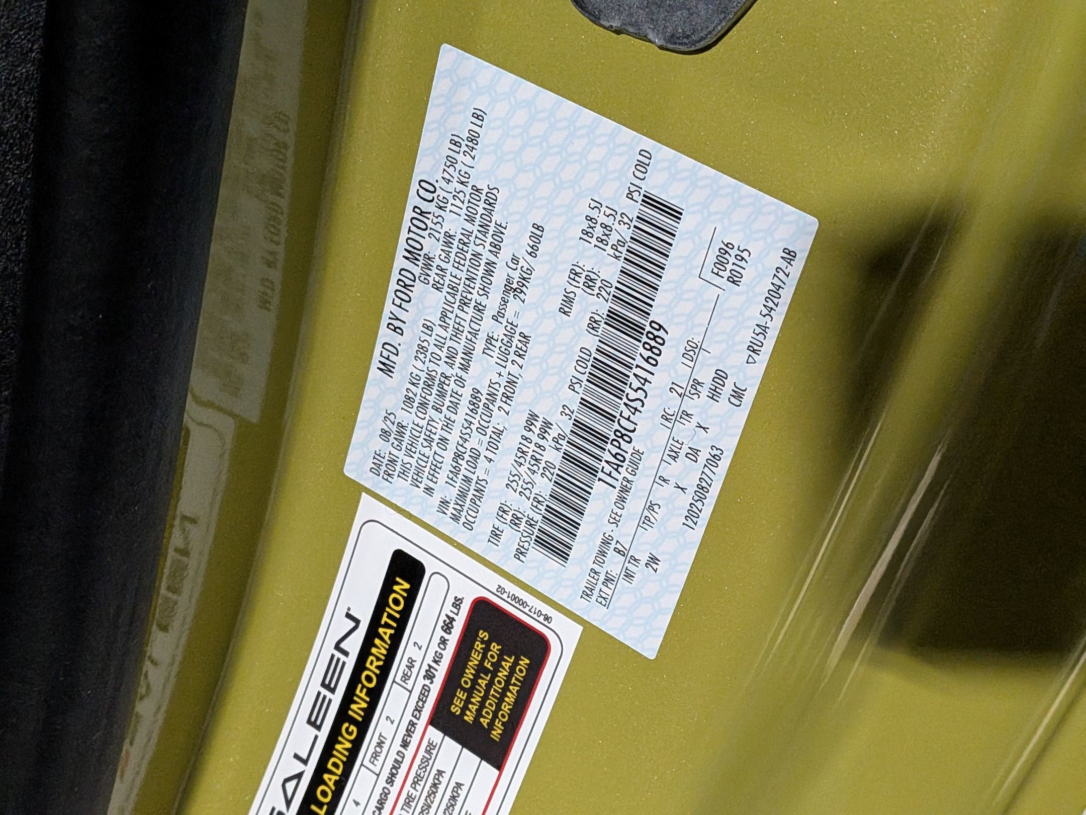 2025 Ford Mustang GT