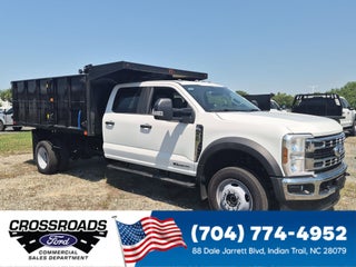 2026 Ford Super Duty F-450 DRW XL PJs 12 ft Dump Bed, 42" Solid Sides, 54" Curbside Door, 2 Piece Barn Door
