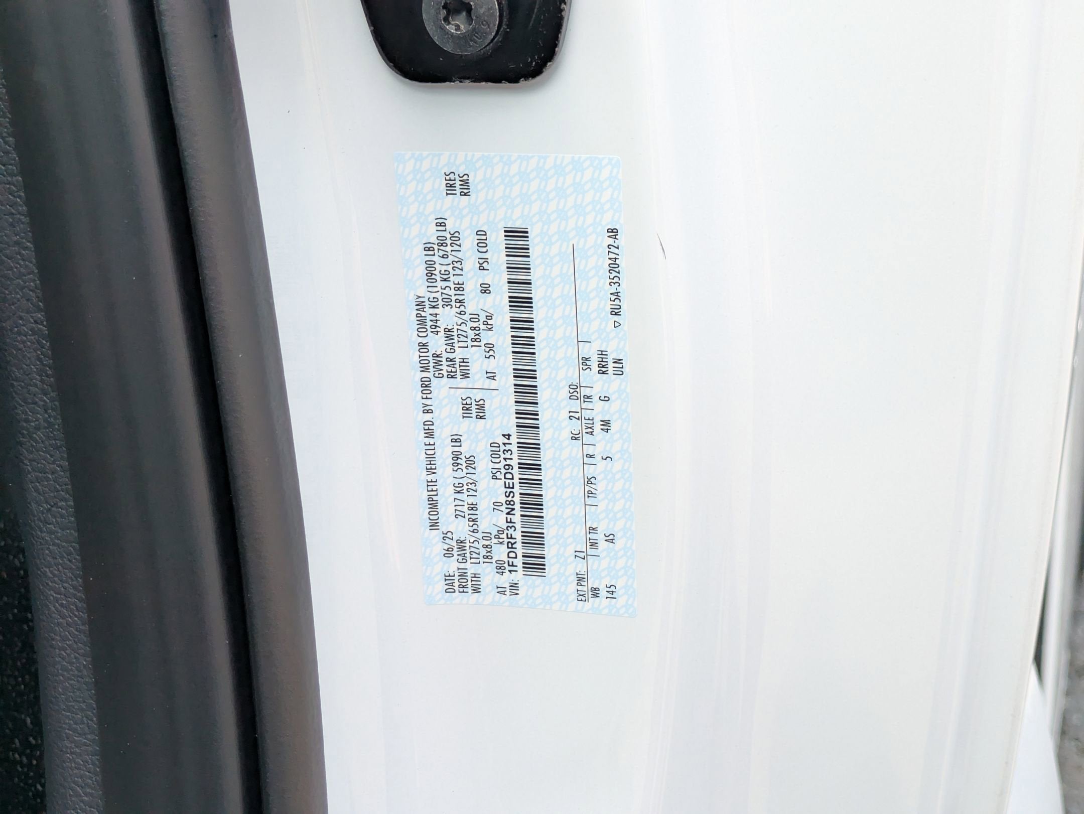 2025 Ford Super Duty F-350 SRW XL