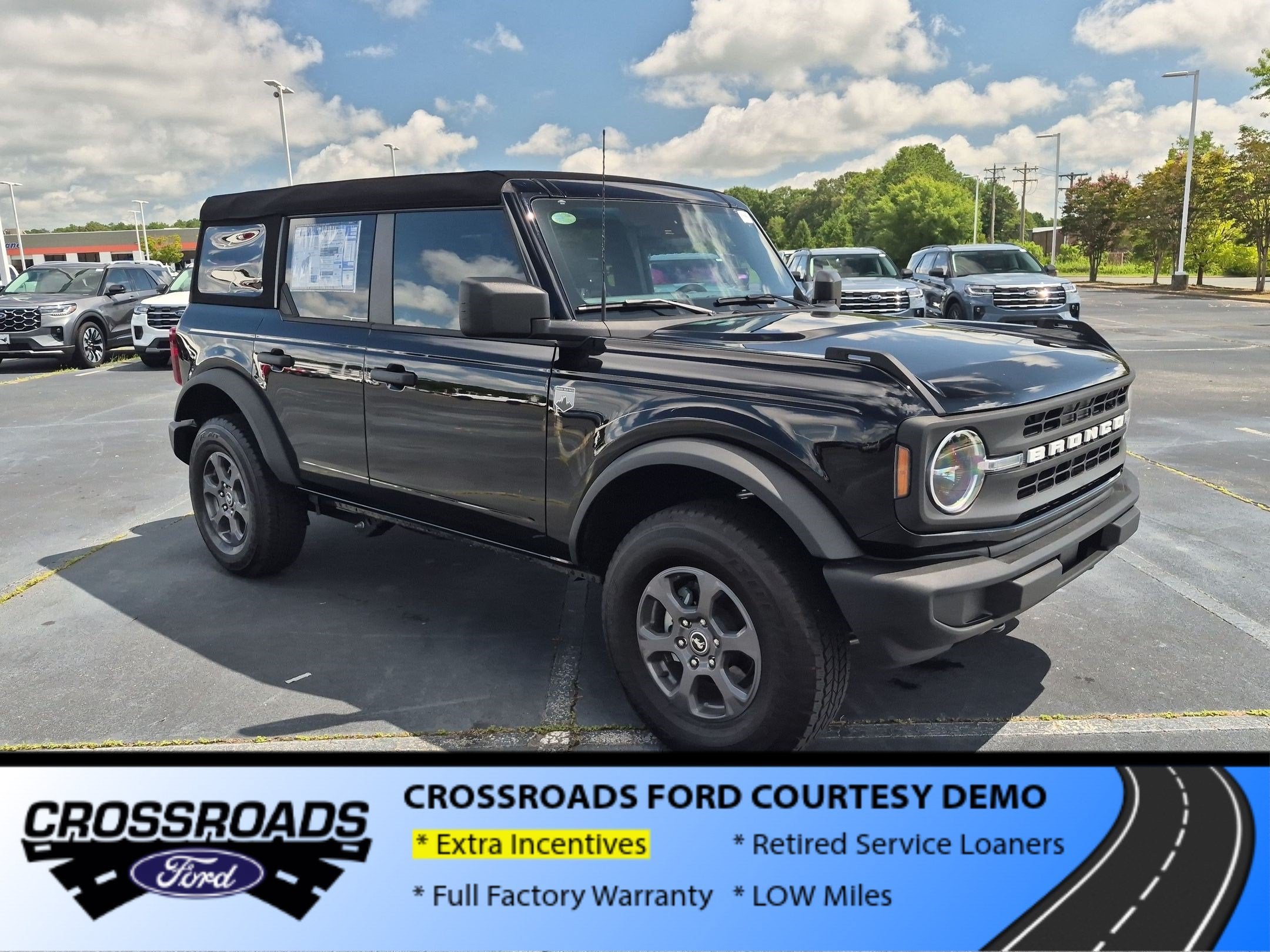 2026 Ford Bronco Big Bend - Crossroads Courtesy Demo
