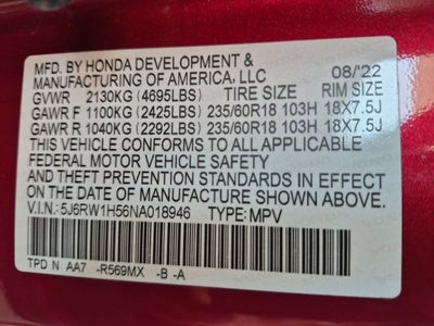 2022 Honda CR-V EX
