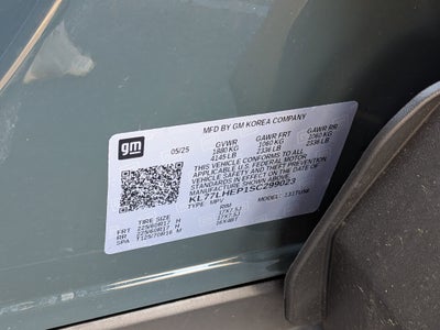 2025 Chevrolet Trax LT