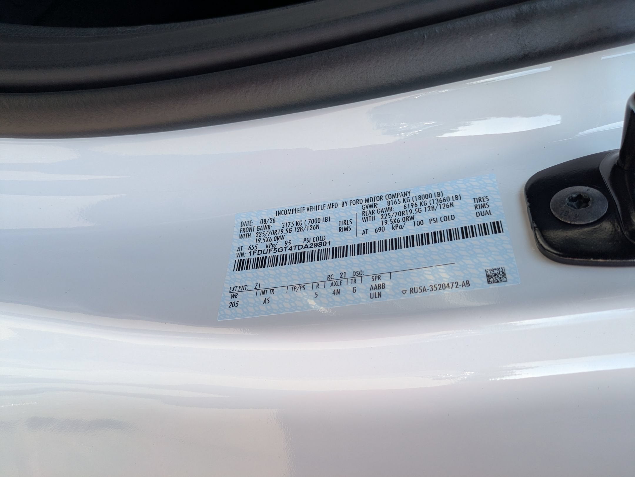 2026 Ford Super Duty F-550 DRW XL