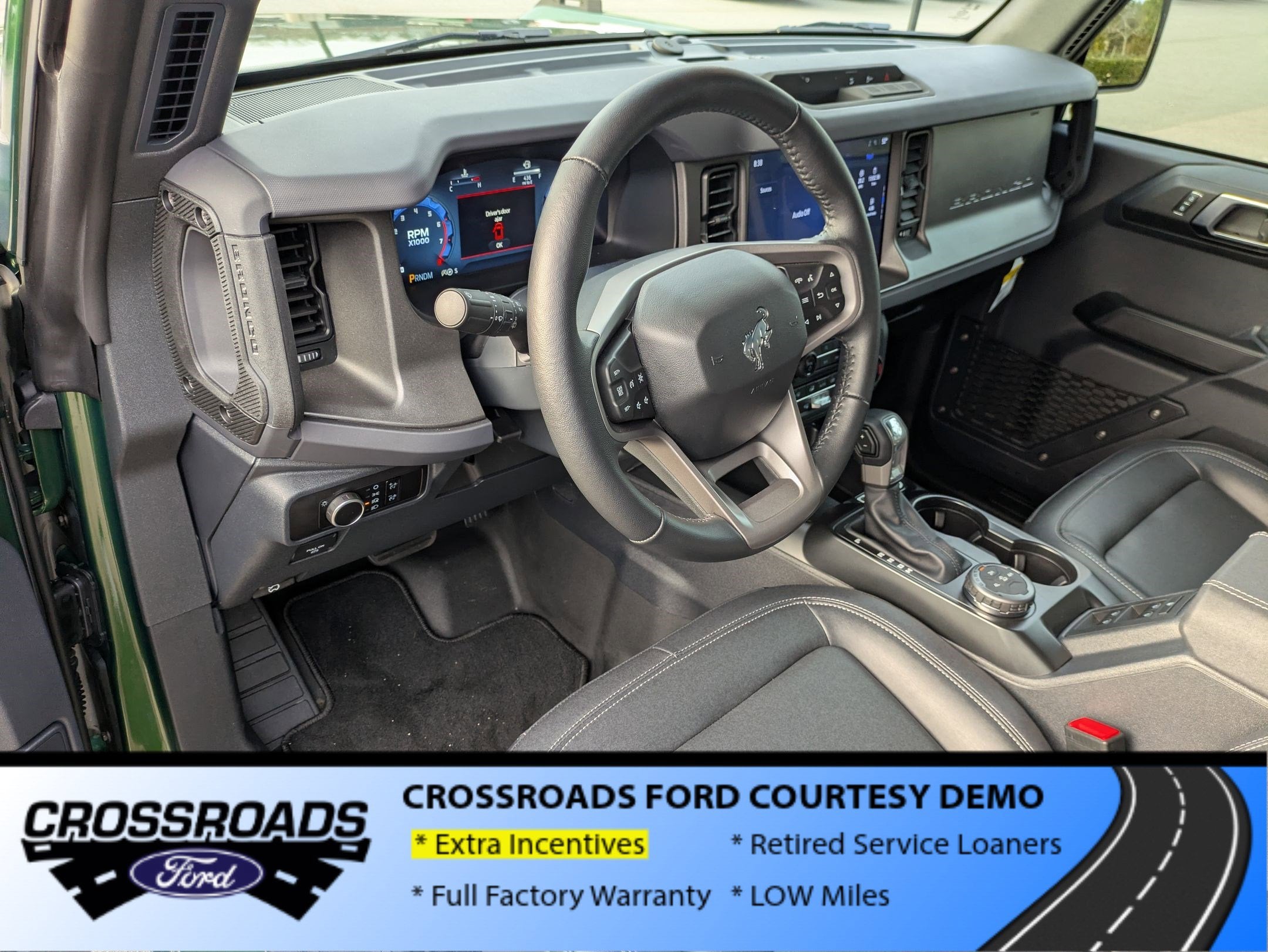 2025 Ford Bronco Big Bend - Crossroads Courtesy Demo