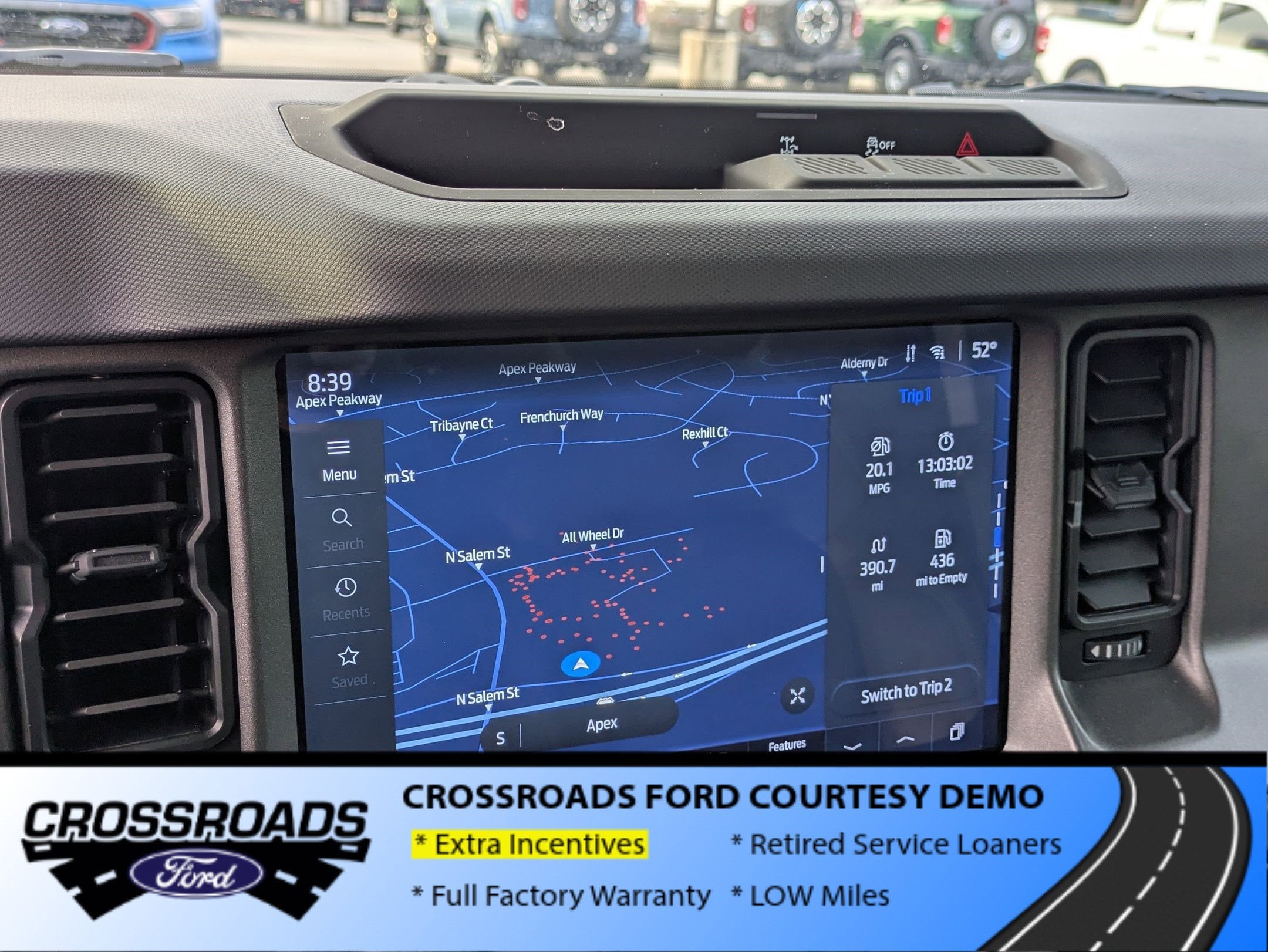2025 Ford Bronco Big Bend - Crossroads Courtesy Demo