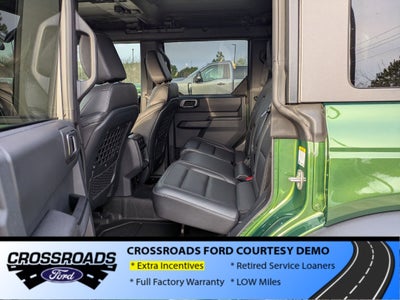 2025 Ford Bronco Big Bend - Crossroads Courtesy Demo