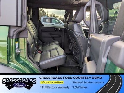 2025 Ford Bronco Big Bend - Crossroads Courtesy Demo