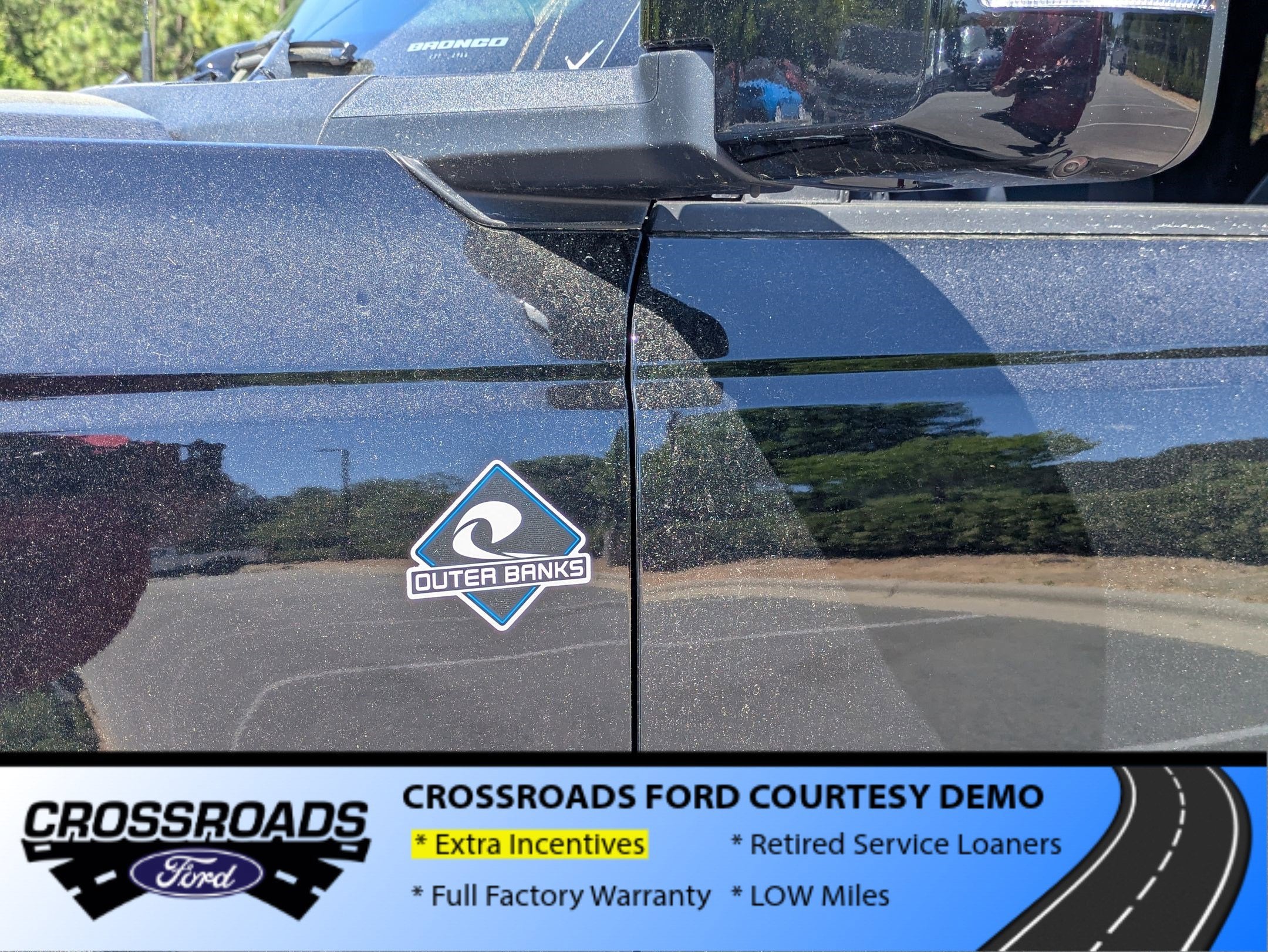 2025 Ford Bronco Outer Banks - Crossroads Courtesy Demo