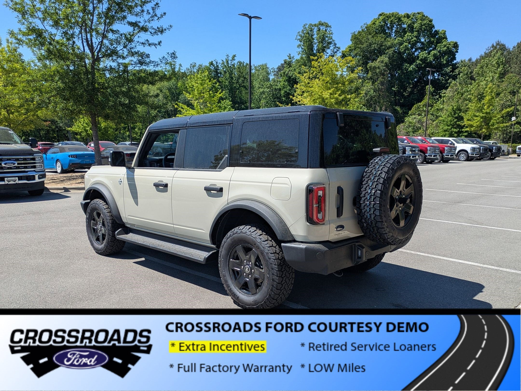 2025 Ford Bronco Outer Banks - Crossroads Courtesy Demo