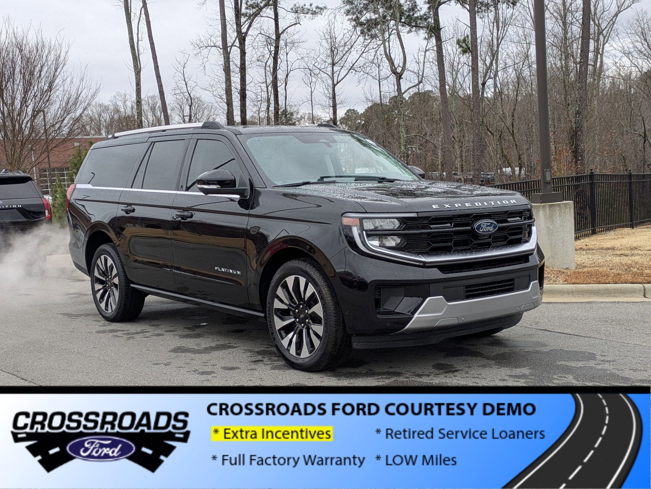 2025 Ford Expedition Max Platinum - Crossroads Courtesy Demo