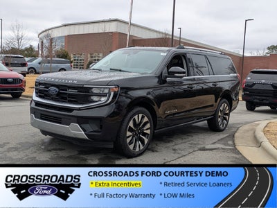 2025 Ford Expedition Max Platinum - Crossroads Courtesy Demo